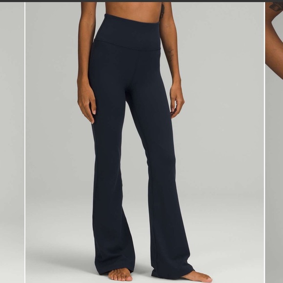 Lululemon Groove Pant Flare Nulu True Navy Size 8 - Picture 1 of 12